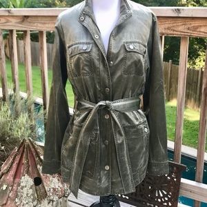 Worth New York Belted Utility Jacket